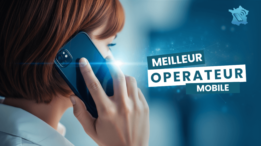 Utilisatrice de smartphone bénéficiant d’un service fiable d’un opérateur mobile performant.